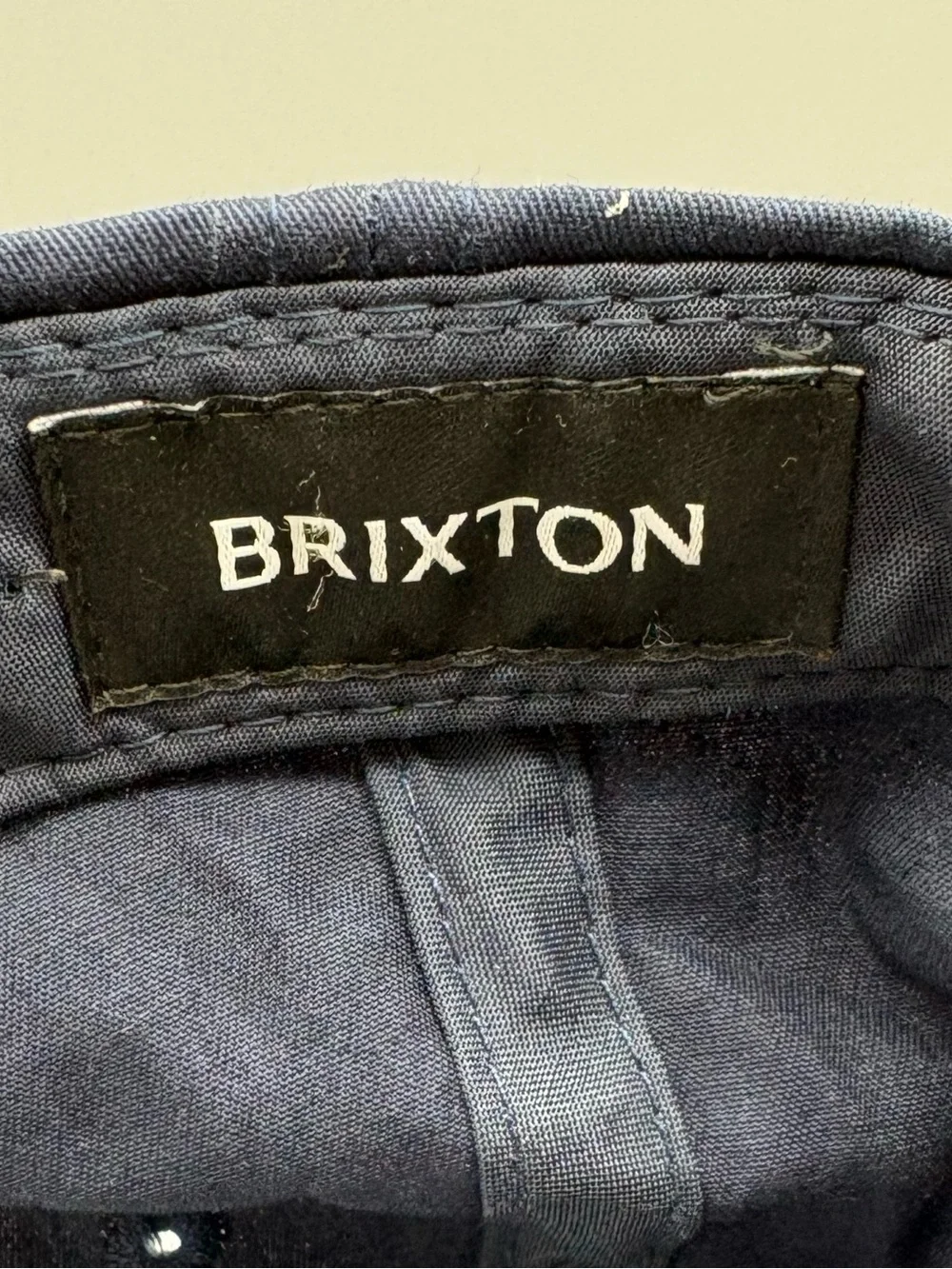 Brixton | Patch Logo Snap Back Hat - Navy Blue